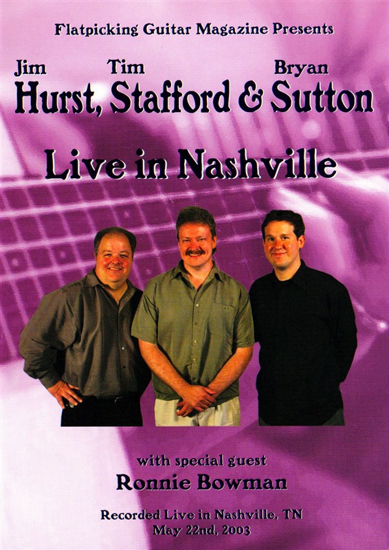 HURST, STRAFFORD & SUTTON LIVE IN NASHVILLE DVD