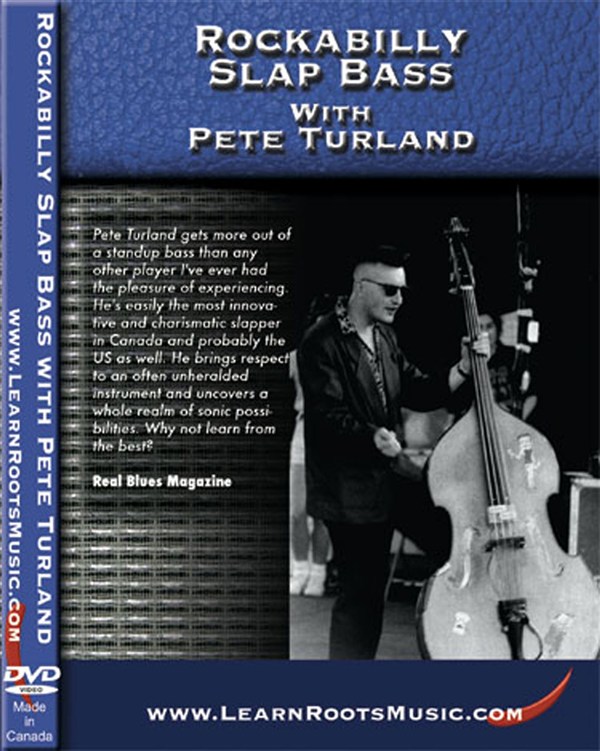 TURLAND PETE ROCKABILLY SLAP BASS UPRIGHT BASS DVD