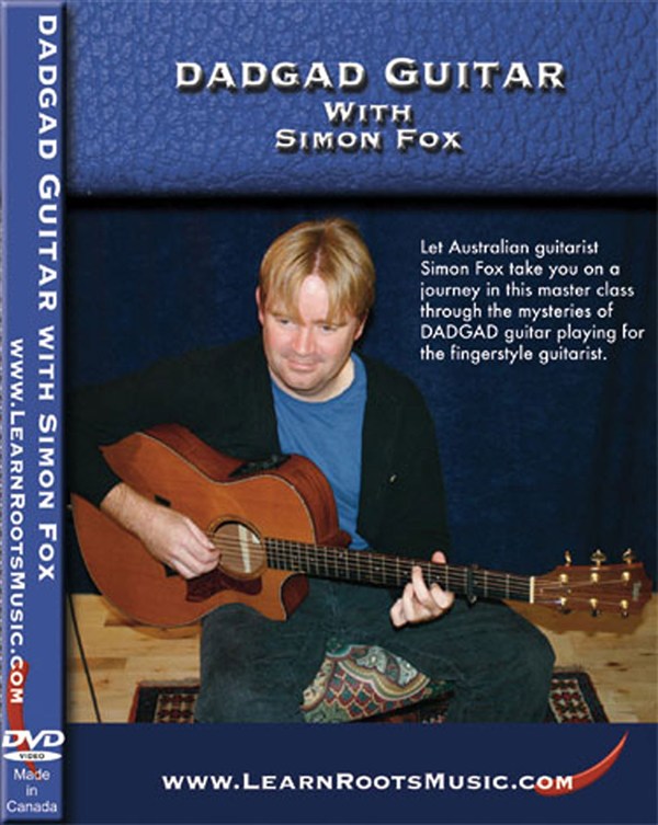 FOX SIMON DADGAD GUITAR DVD