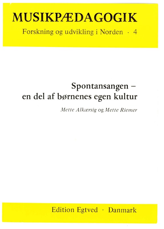 SPONTANSANGEN - EN DEL AF