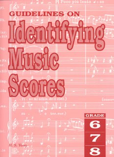 Guidelines On Identifying Music Scores Grade 6 To 8