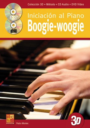 Montes Iniciacion Al Piano Boogie Woogie 3d Pf Bk/Cd/Dvd