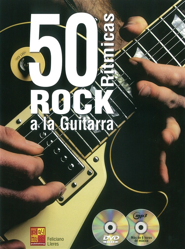 50 Rítmicas Rock A La Guitarra (Book/CD/DVD)
