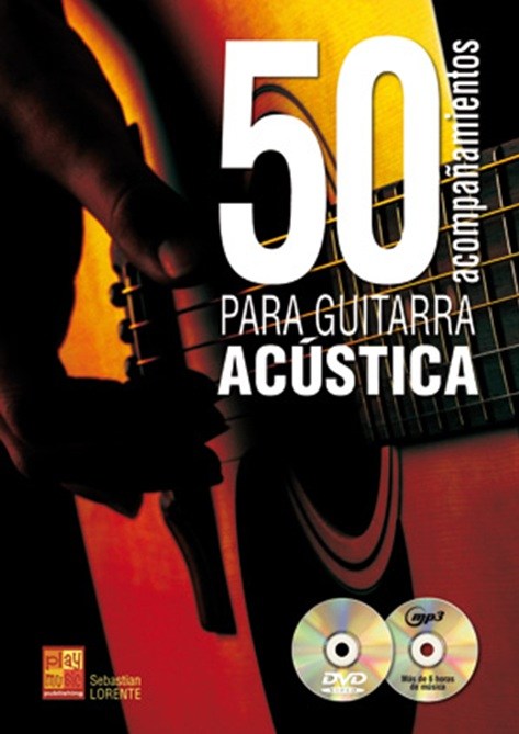 50 Acompañamientos Para La Guitarra Acústica (Book/CD/DVD)