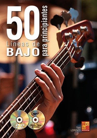 Toni Lorenzo: 50 Líneas De Bajo Para Principiantes (Book/CD/DVD)