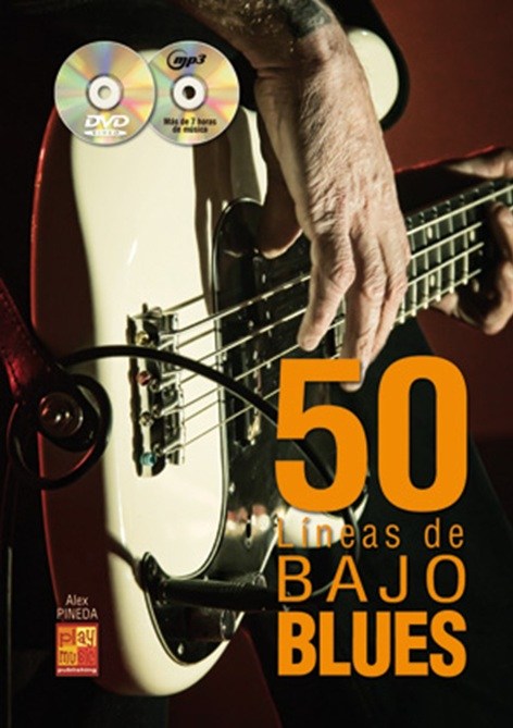 50 Líneas De Bajo Blues (Book/CD/DVD)