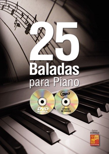 25 Baladas Para Piano (Libro/CD/DVD)