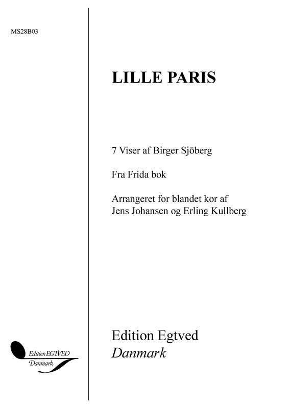LILLE PARIS, SATB