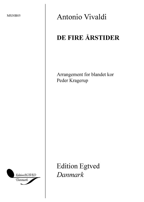 DE FIRE ÅRSTIDER, SATB