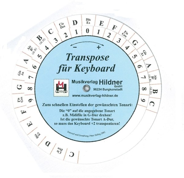 Transponierscheibe Für Keyboard
