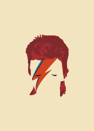 Pop Art: Bowie - Greeting Card