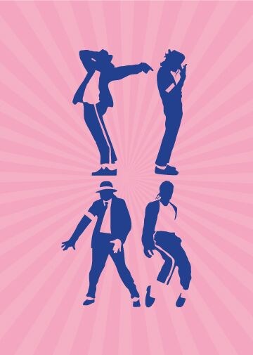 Pop Art: Michael Jackson - Greeting Card
