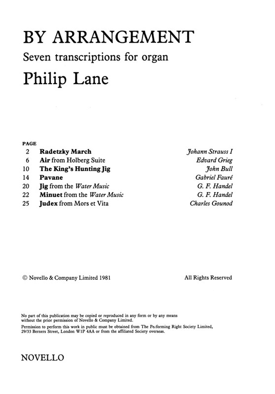 Philip Lane: By Arrangement