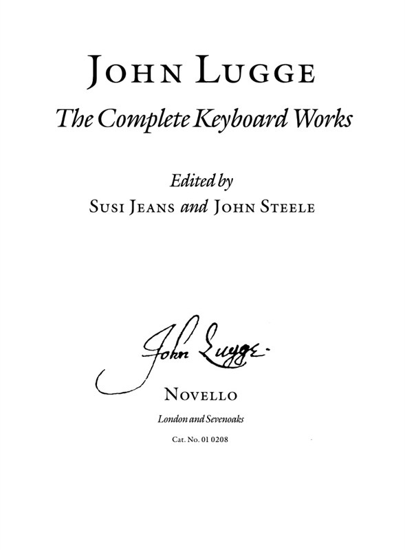 Lugge: Complete Keyboard Works