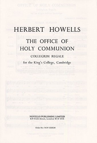 Herbert Howells: Communion Service (Collegium Regale)