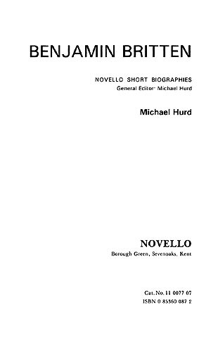 Britten: Novello Short Biography