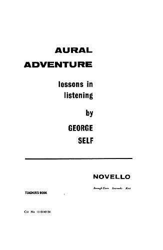 Aural Adventure Teacher?s Book