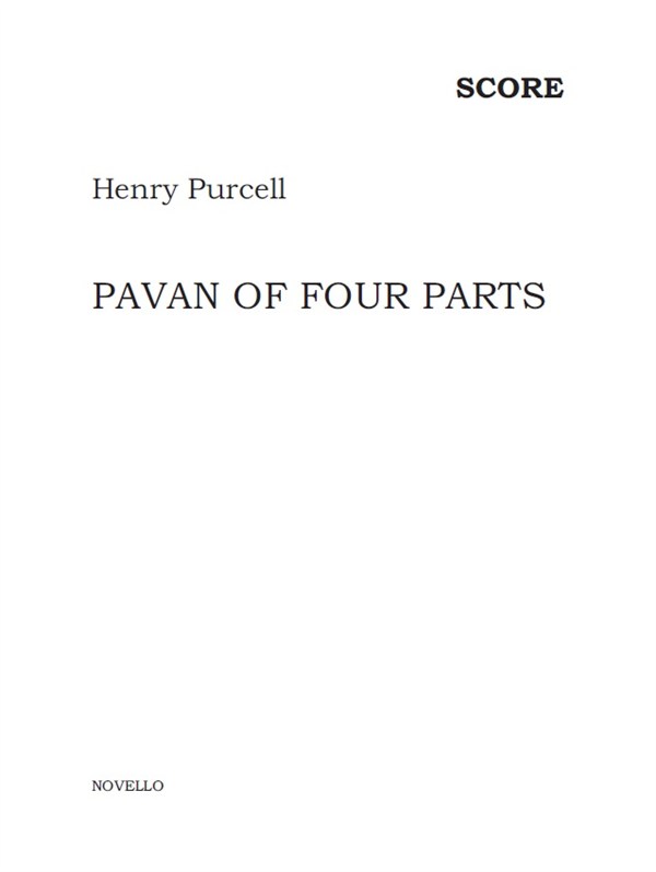 Henry Purcell: Pavan Of Four Voices