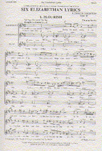 Kenneth Leighton: Six Elizabethan Lyrics