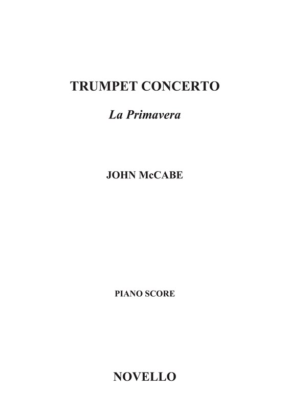 John McCabe – Trumpet Concerto (For Trumpet and Piano)