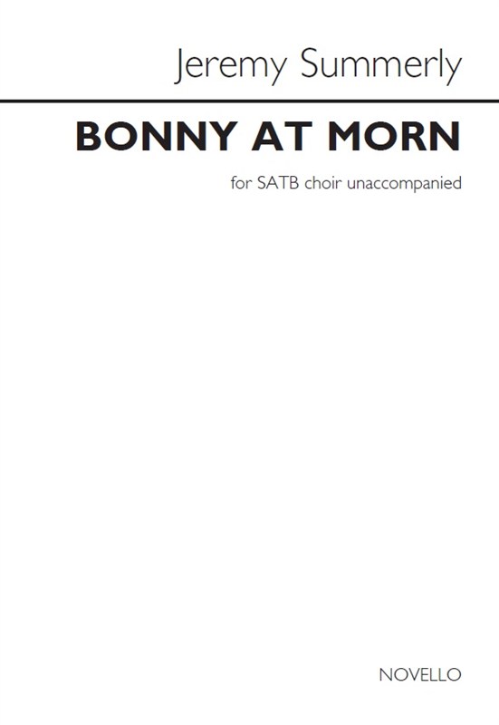 Arr. Jeremy Summerly: Bonny At Morn