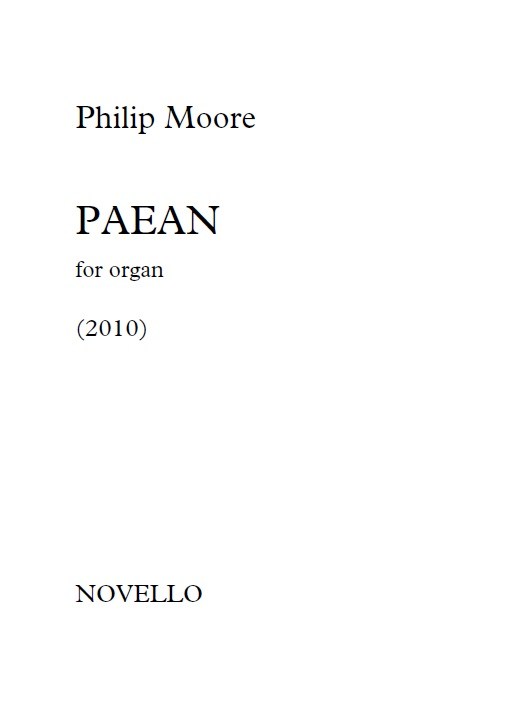 Philip Moore: Paean