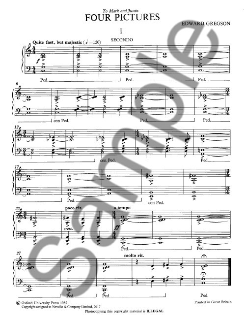 Edward Gregson: Four Pictures
