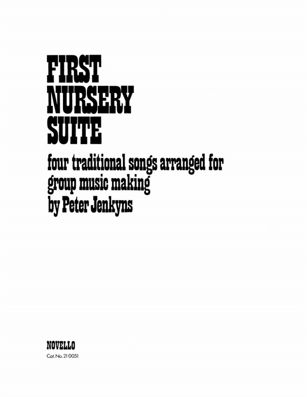 Jenkyns: First Nursery Suite for Clarinet Ensemble (Score)