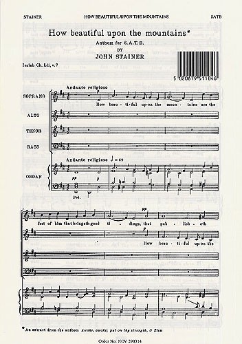 John Stainer: How Beautiful Upon The Mountains