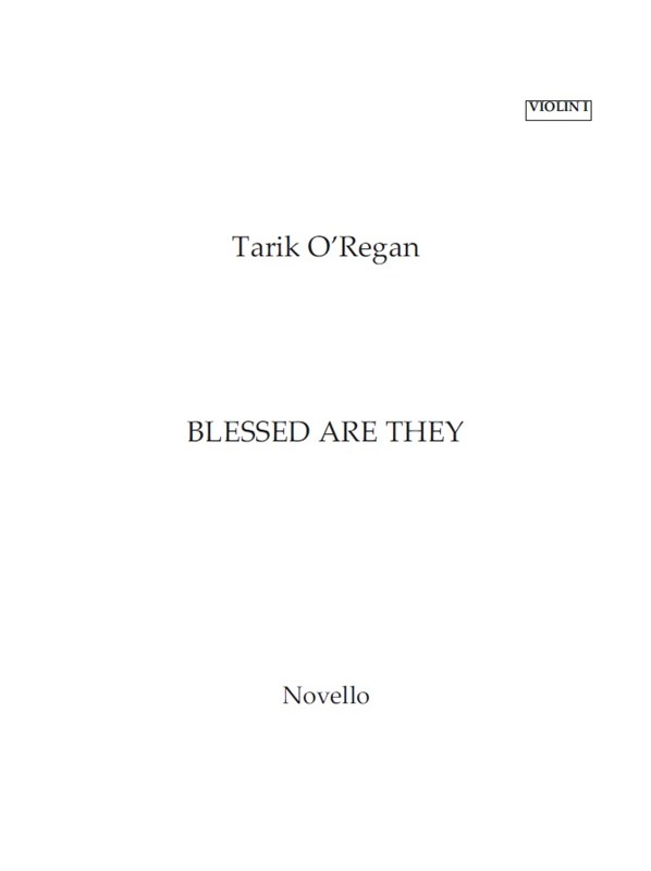 O'regan Blessed Are They Str Pts