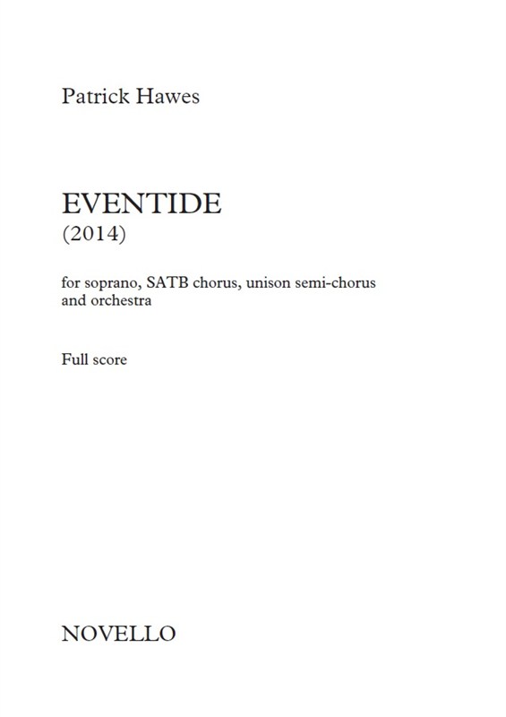 Patrick Hawes: Eventide