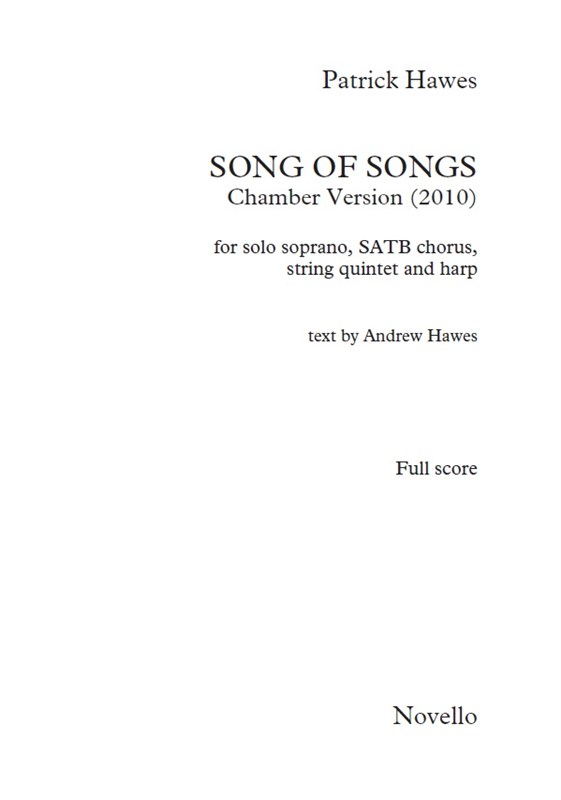 Patrick Hawes: Song Of Songs - Chamber Version