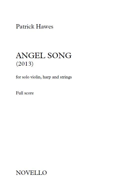 Patrick Hawes: Angel Song (Full Score)