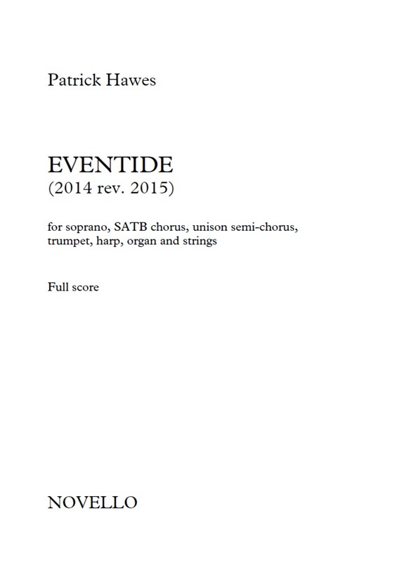 Patrick Hawes: Eventide (Reduced Version)