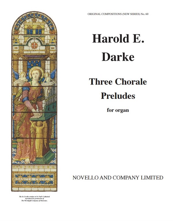 Darke: Three Choral Preludes for Organ