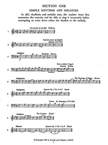400 Aural Training Exercises From The Masters
