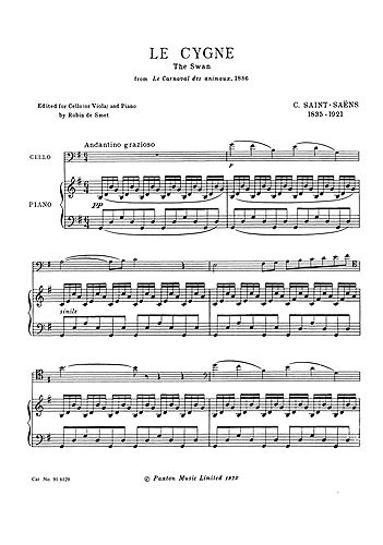 Camille Saint-Saens: Le Cygne (The Swan)