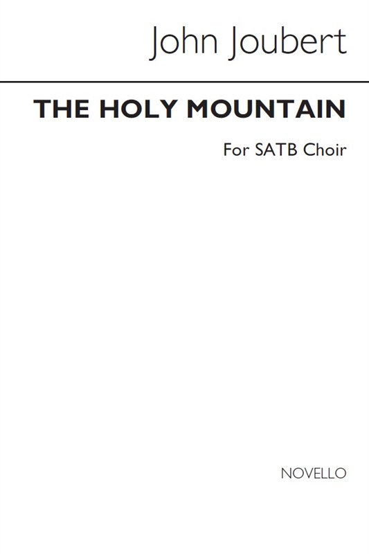 Joubert: The Holy Mountain (Vocal Score)