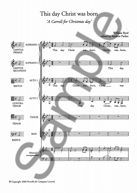 William Byrd: This Day Christ Was Born