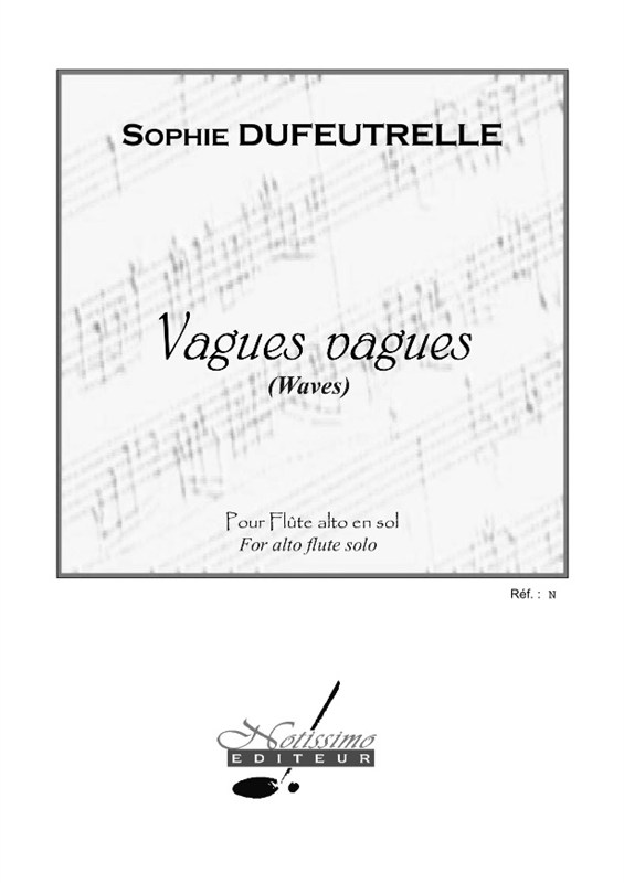 Dufeutrelle Vagues Vagues Alto Flute Book