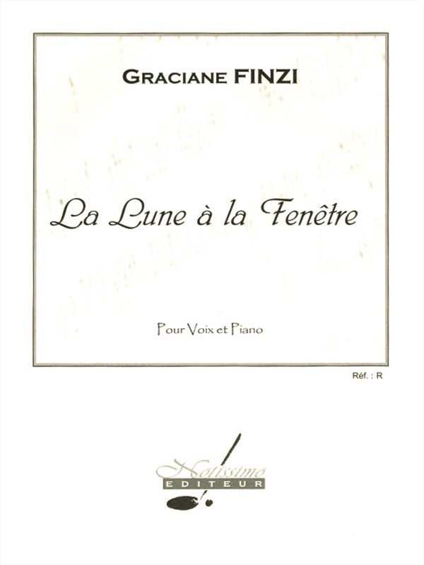 Finzi Lune A La Fenetre Soprano Solo & Piano Book