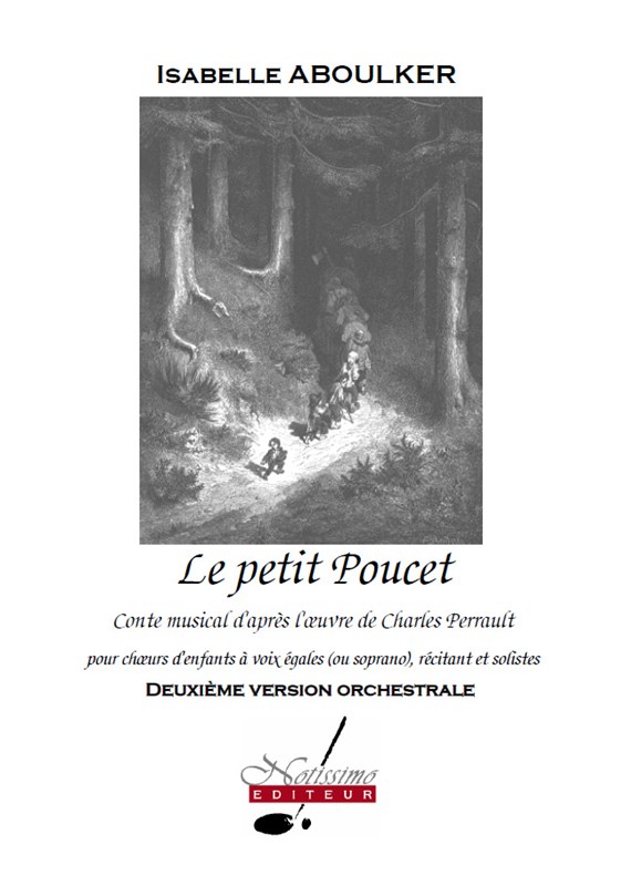 Aboulker Perrault Petit Poucet Conte Musical Orchestra Study Score