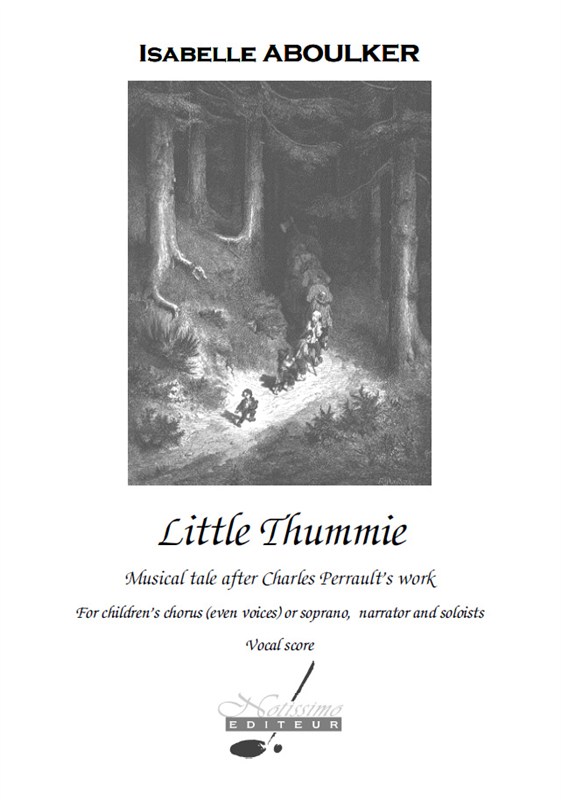 Aboulker Perrault Little Thummie Children's Voices & Piano Book Eng