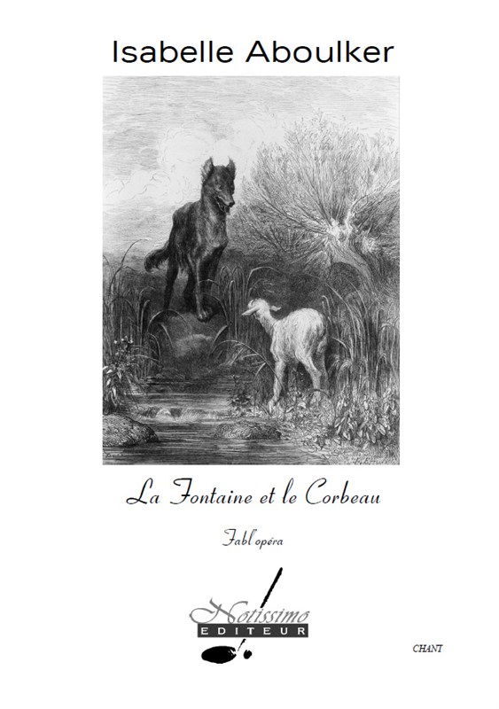 Aboulker Fontaine Et Le Corbeau Choeur D'enfants Et Petit Orch Choral
