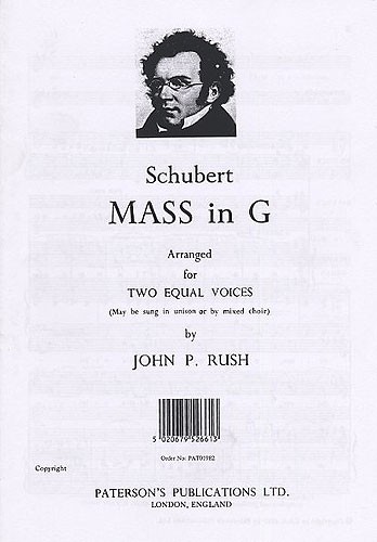 Franz Schubert: Mass In G (Arr. Rush)