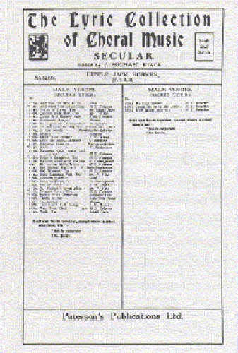 J. Michael Diack: Little Jack Horner (TTBB)