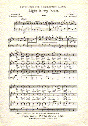 G.F. Handel: Light Is My Heart