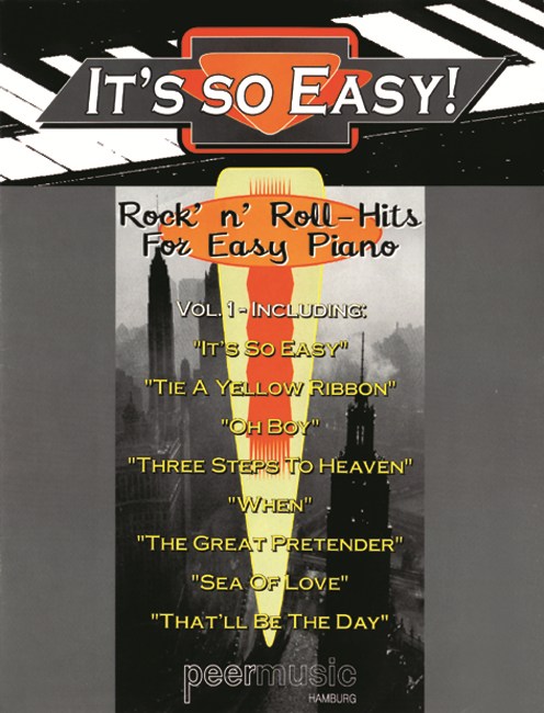 IT'S SO EASY! VOL.1 ROCK'N'ROLL-HITS EASY PIANO SONGBOOK