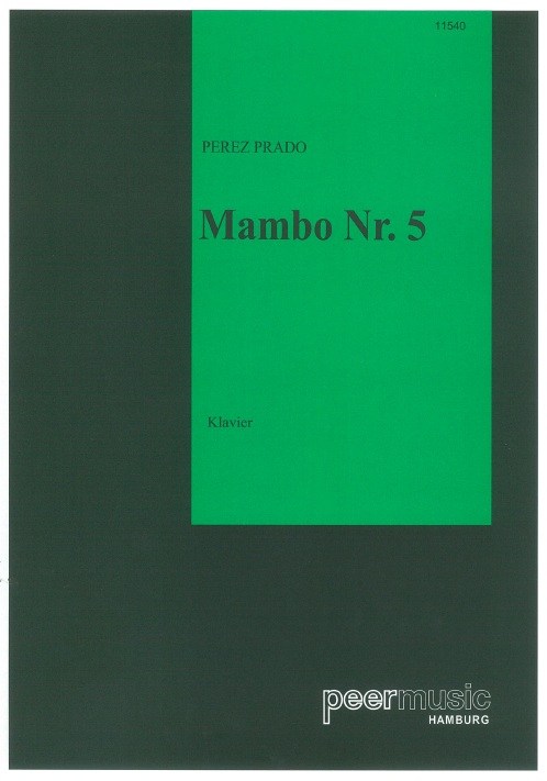 PRADO PEREZ MAMBO NR.5 PIANO