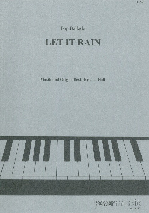 HALL KRISTEN LET IT RAIN PV